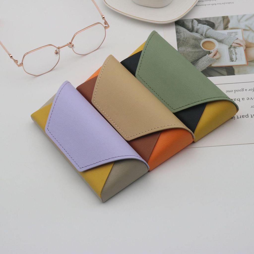 Handmade High-Grade Leather Glasses Case: Portable, Pressure-Resistant Storage Box for Sunglasses