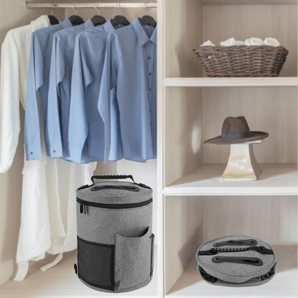 Runde Garnaufbewahrungstasche – Strickorganisator mit großer Kapazität für DIY-Bastel- und Pulloverzubehör