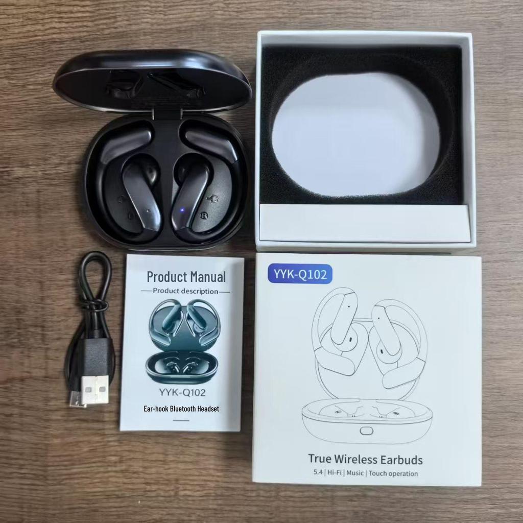 AI Smart Bluetooth Earbuds: Wireless Sports Earphones with Air Conduction & Long Battery Life