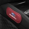 Bil Läder Knäskydd Kudde Kudde Lårstöd Kollisionsskydd För Subaru XV BRZ WRX STI Forester Ascent Impreza Legacy Outback Levorg
