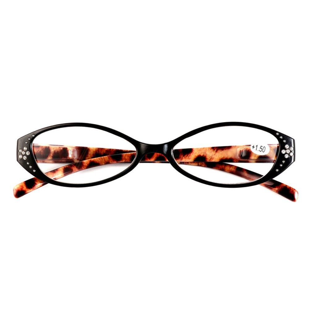 

Yellowrock Reading Стильный кошачий глаз для чтения Красивый чехол для пожилых людей Ткань включена yr817 [Yellowrock] Очки, очки, очки и (+1.0, Черный) чёрный