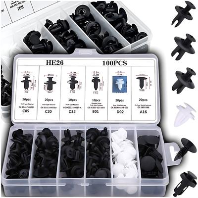 Acessórios para interiores – Fechos automáticos e clips