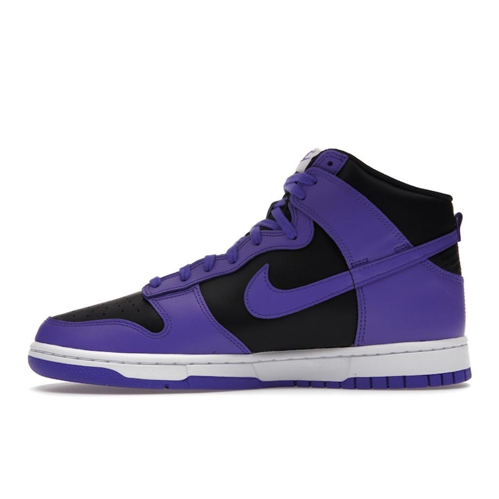 Nike Dunk High Psychic Purple Herren Sneaker Schwarz Weiß DV0829-500