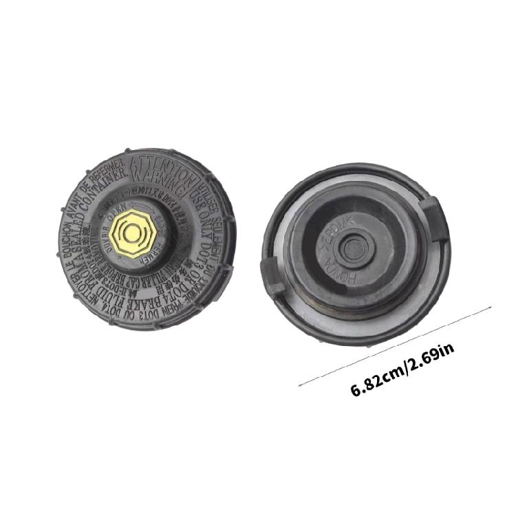 46662SLEJ01 46662SDCA02 Brake Fluid Caps Leak Resistant Brake Cylinder Caps Brake Fluid Tank Reservoir Caps