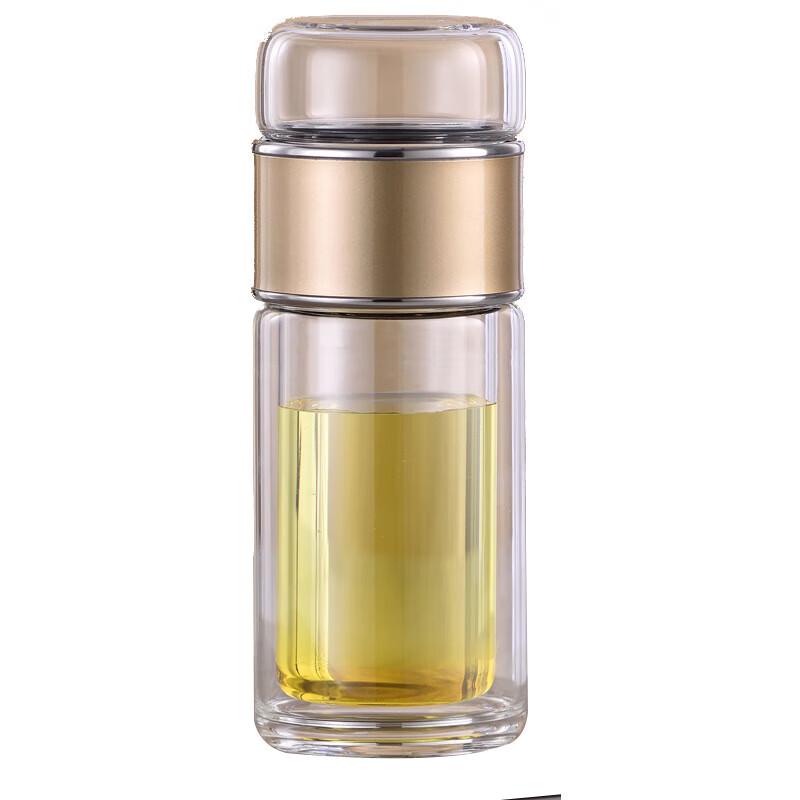 Tri-polar TP3625 Double-Layer Glass Tea Bottle 420ML