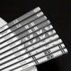 316 Stainless Steel Chopstick Tableware Luxury Laser Engraving Chopsticks Antiskid Household Metal Reusable Chopstick