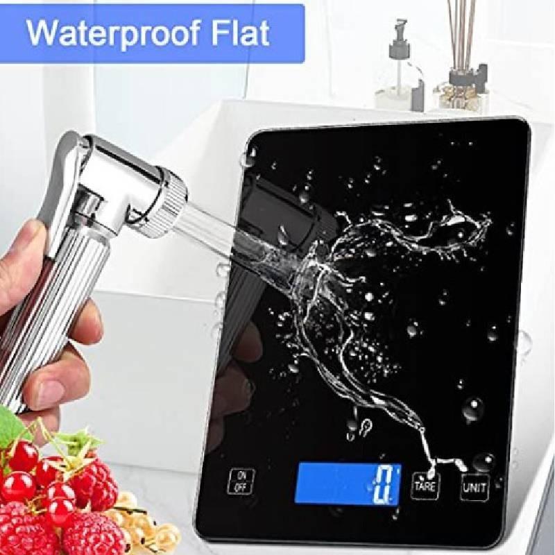 Modern Usb Glass Food Scale With High Accuracy Measurement For Home Baking And Cooking Needs