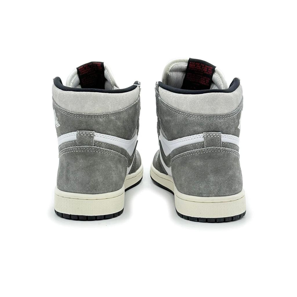 DZ5485-051 Nike Air Jordan 1 Retro High OG Washed Black Light Smoke Grey Sail