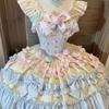 Sweet Lolita Young Girls Lolita Fashion Handmade Couture Frilly Dress Princess Core Women Boutique Wedding Party Costume