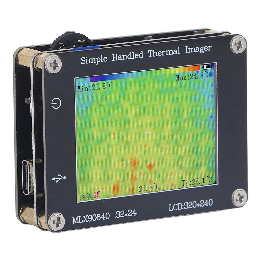 Thermal Imager Infrared Camera 2in Screen ‑ 40  celsius  to 300  celsius  Handheld Multifunctional Thermal Imager