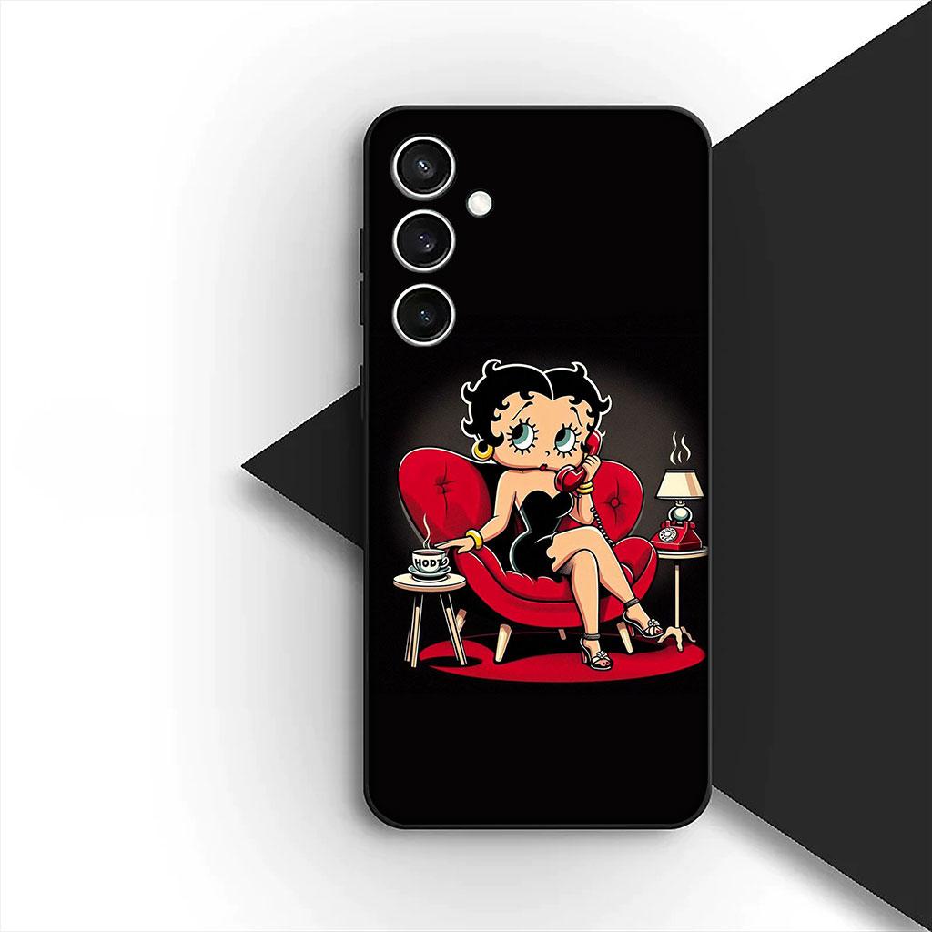 

Anime B-Bettys Lovely B-Boops Phone Cover Case for Samsung Galaxy A35 A36 A55 A26 A05 A06 A14 A50 A51 A53 A54 A12 A13 A23 Casing Galaxy A54 5G
