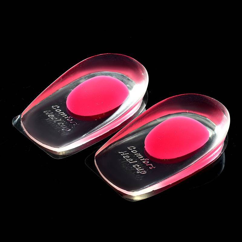 Silicone Heel Cushion Insole For Casual Shoes With Soft Support For Comfort And Fit