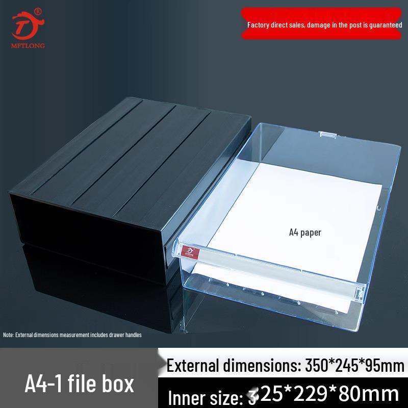Desktop Drawer-Type Organizer Box, Thickened Storage Cabinet for Components and LEGO Bricks