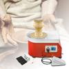 Electric Pottery Wheel Ceramic Machine 25cm Pottery Wheel Machine 280W Pottery DIY Kit with Shaping Tool Kit for Ceramic Work Ceramics Clay