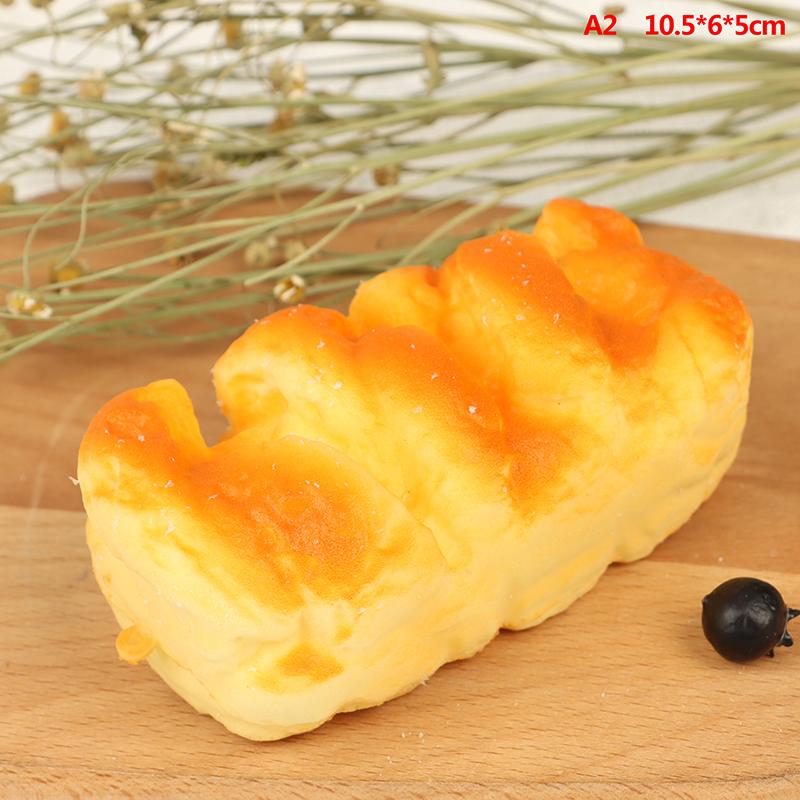 1Pc Simulation Pu Bread Toast Donuts Slow Rising Squeeze Stress Relief Toys