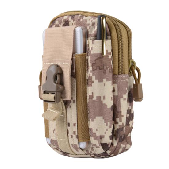 Tactical Molle Pouch Universal EDC Waist Bag with Cell Phone Holster Outdoor