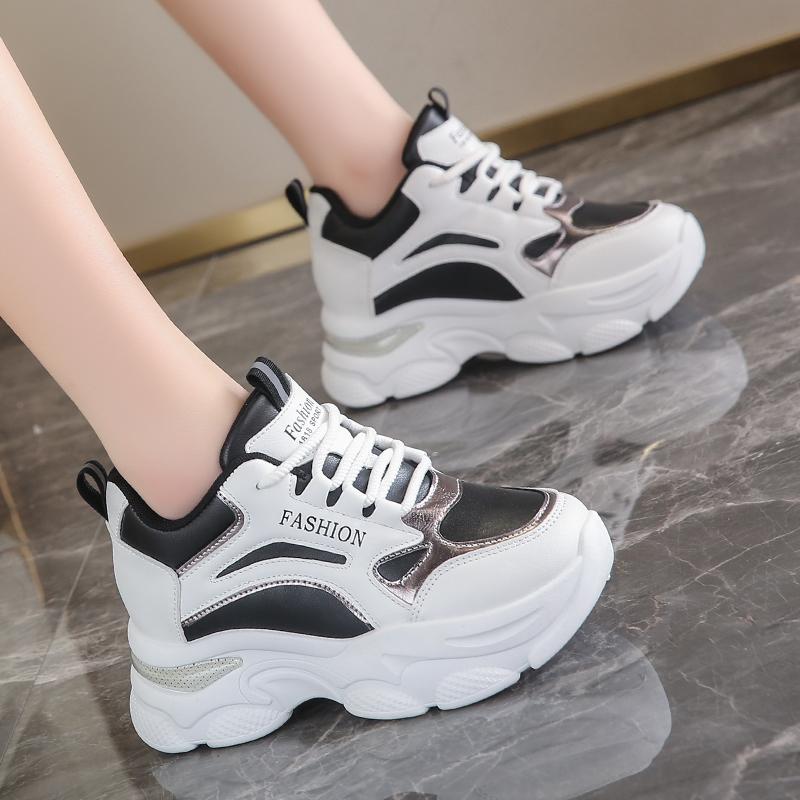 High Quality Spring Autumn New Women Vulcanize Sneakers Casual Comfortable Lace-up Women's Sport Shoes Zapatillas De Mujer