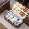 Travel Tea Set Portable Kung Fu Tea Set Outdoor Express Cup Festival Company Event Souvenir