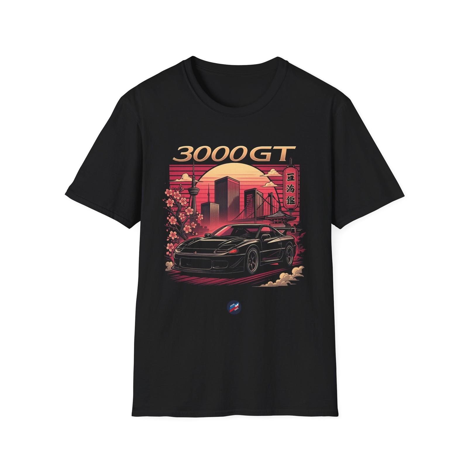 3000GT T-Shirt JDM Turbo Car Retro Tokyo Drift Japan Skyline Tee L