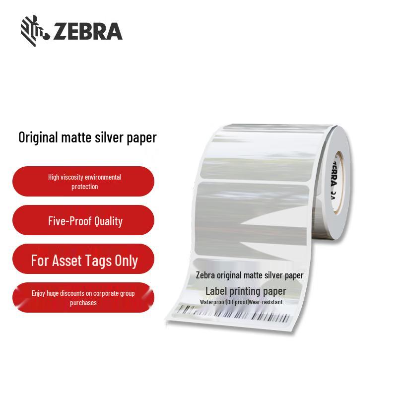 Zebra Barcode Label Paper Rolls