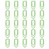 Metal Crayon Paper Clips in Assorted Colors Ideal for Bookmarking and Organizing Office Documents Durabiity