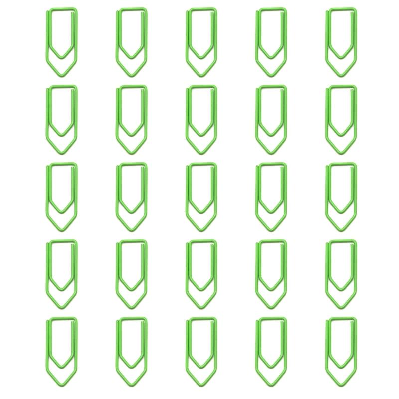 Metal Crayon Paper Clips in Assorted Colors Ideal for Bookmarking and Organizing Office Documents Durabiity