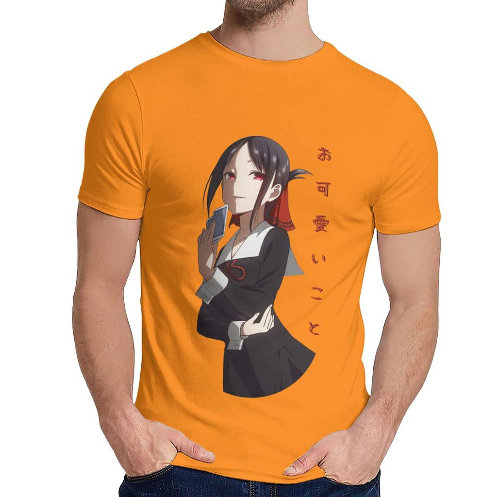 Miękki Cienki Kaguya Okawaii Koto Koszulka Anime Kaguya Sama Miłość To Wojna Shinomiya Kaguya Krótka