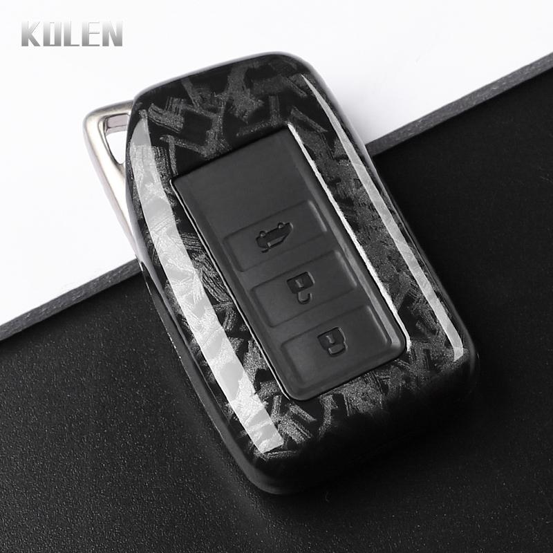 Abs Carbon Fiber Style Car Key Case Cover For Lexus Rx350 Nx300 Es300H Rx450H Gs300 Gx470 Is250 Es350 Lx570 Gx460 Nx300H Is300H