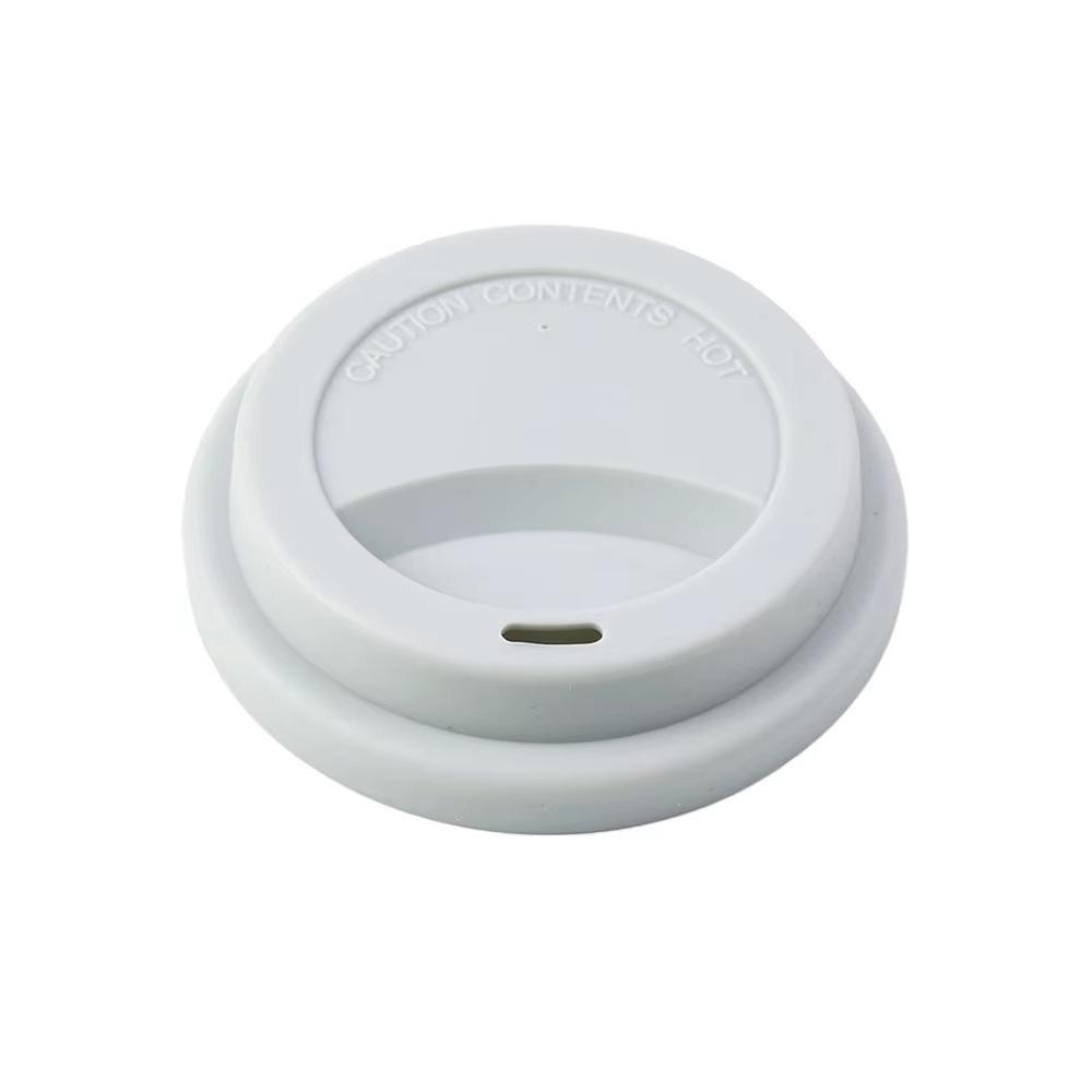 9/9.5cm Dustproof Leakproof Silicone Cup Lid, Healthy Round Cover for Mugs