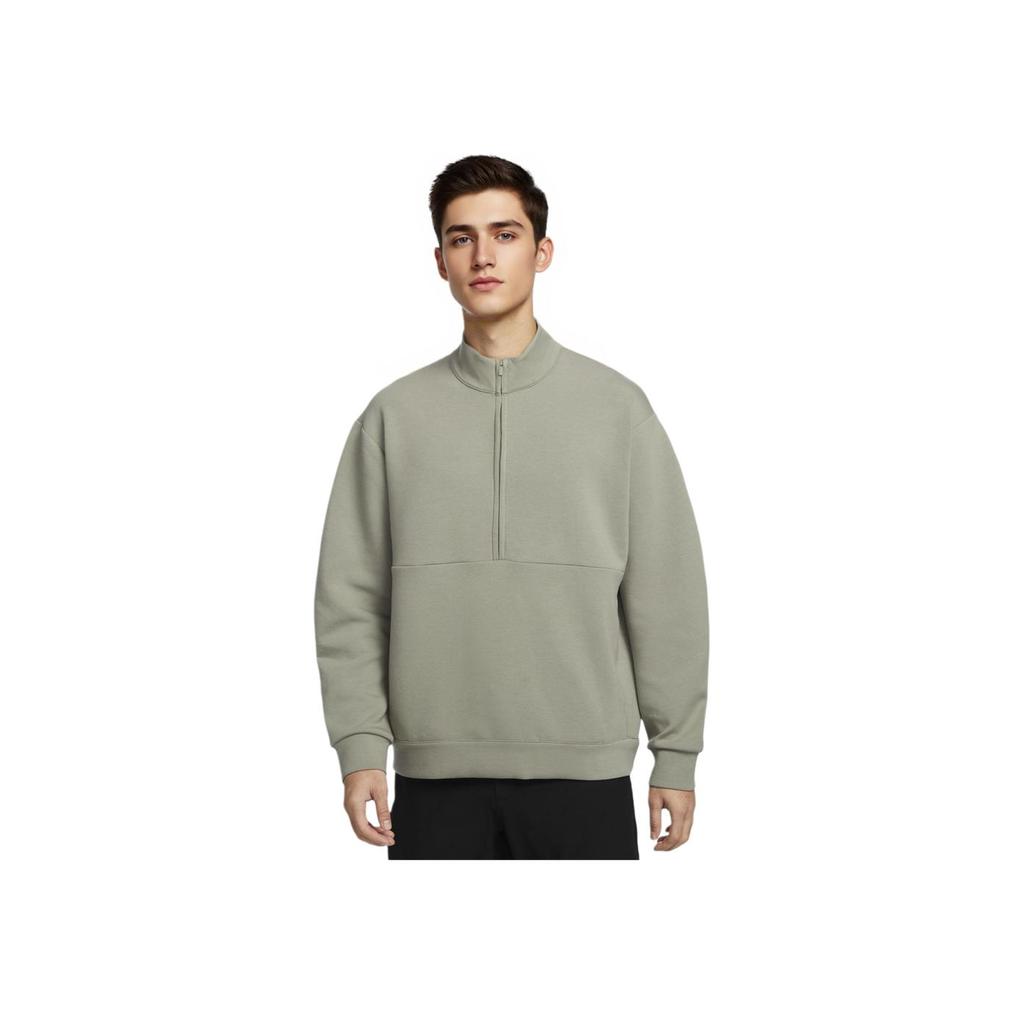 Nike 24.7 Niewiarygodnie miękka bluza dresowa z zamkiem do połowy Dri-FIT Jasny Khaki HQ6954-320