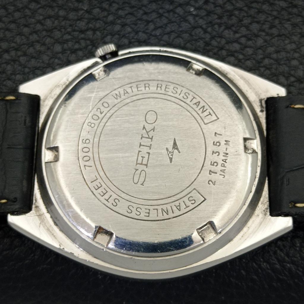 USED VINTAGE SEIKO 5 AUTOMATIC 7009A JAPAN MENS ORIGINAL DIAL WATCH a435034-2 R122-a435034