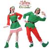 Elf Christmas Adults Cosplay Costume Couple Outfits Fancy Dress Party Role Play
