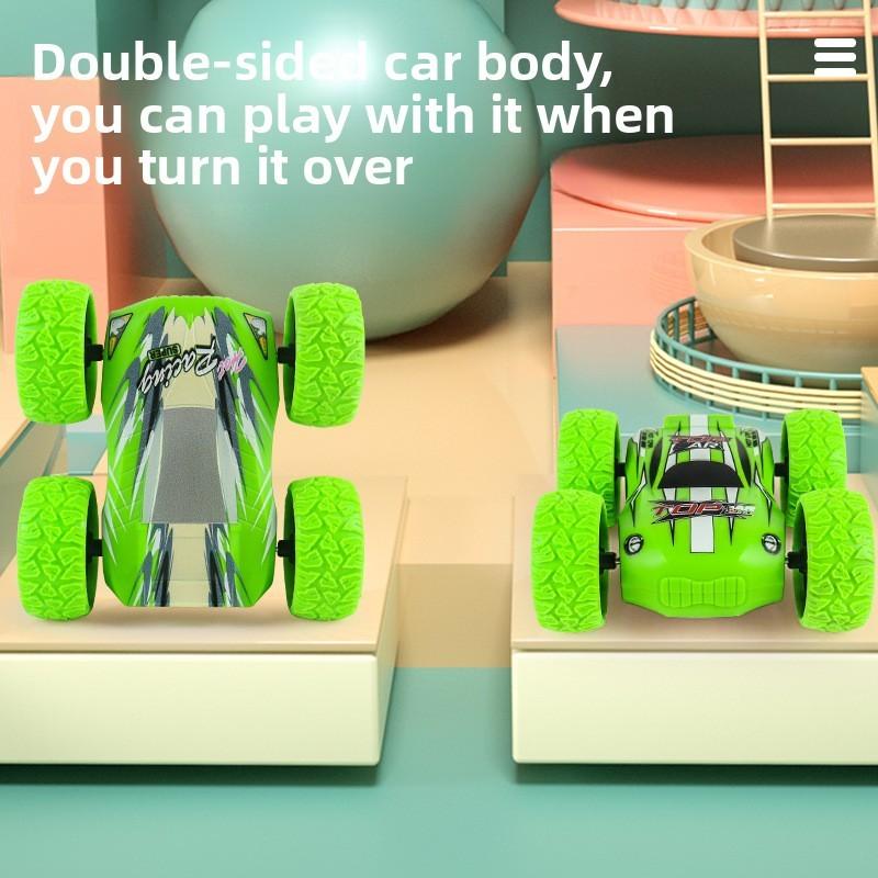 Four Wheel Drive Inertia Double Sided Flip Off Road Vehicle Model Toy Children