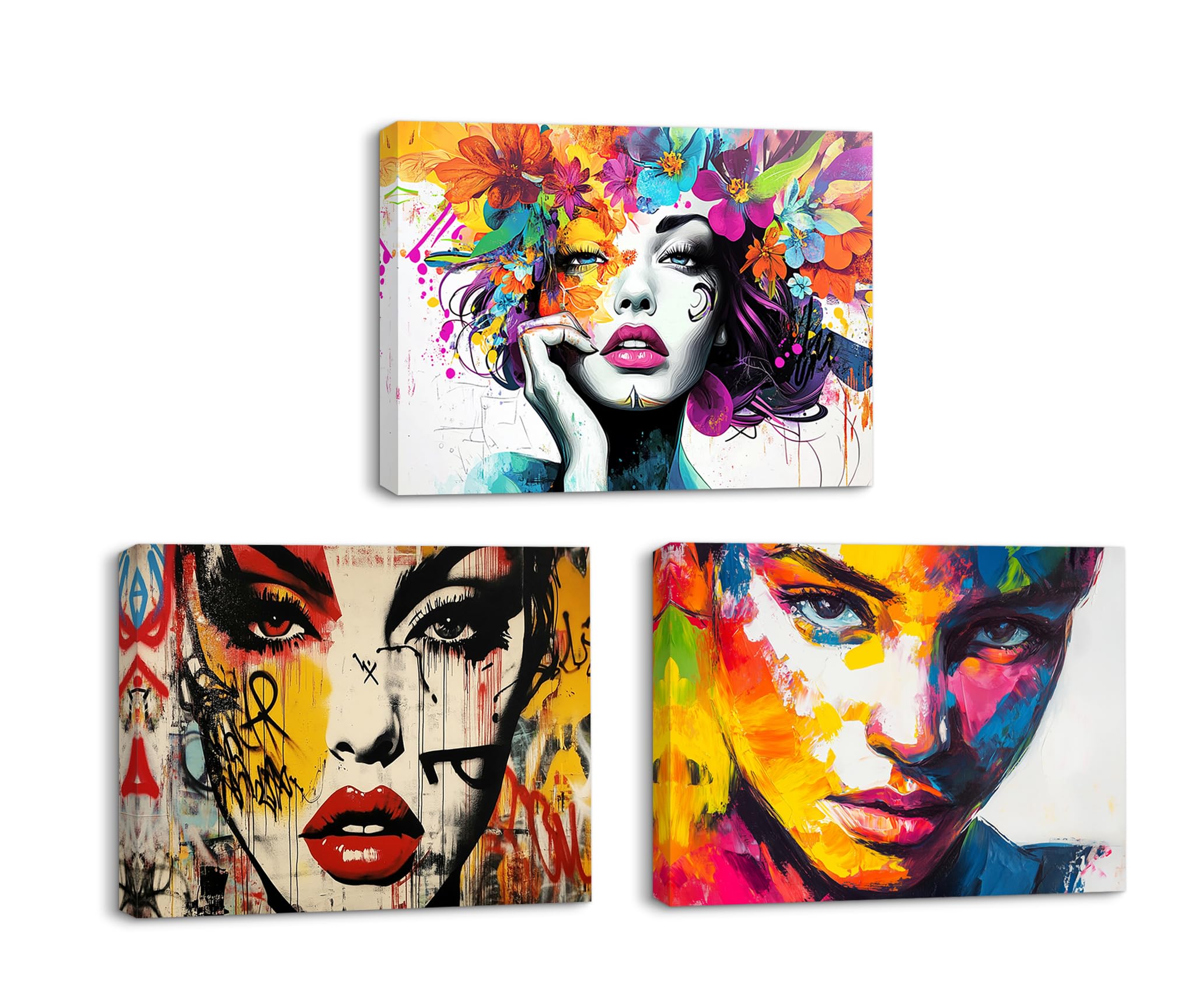 

PIY PAINTING Холст Красивая Женщина Искусство Стильный Абстрактный Настенный Холст Настенный Декоративный Стена Комната Полностью Легко 3 30 x 40 см Искусство, Панель, Стильный,