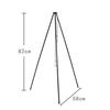 Outdoor Cooking Tripod Stand, Adjustable Campfire Rack for Camping and Picnic