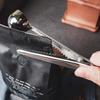 Stainless Steel Coffee Spoon Clip Measuring Spoon Gold Silver Coffee Tea Scoop Measure Spoon with Bag Clip Coffee Accessories