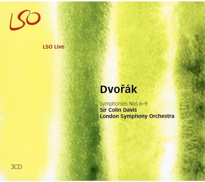 CD SIR COLIN DAVIS - SIR COLIN DAVIS - DVORAK SYMPHONIES LSO0071 Japan Classical Used