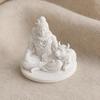 Statua Sacra di Shiva Stampata in 3D con Toro Nandi, Decorazione Miniatura da Scrivania per la Meditazione, Regalo Spirituale per Praticanti Yoga e Benedizione Altare di Casa