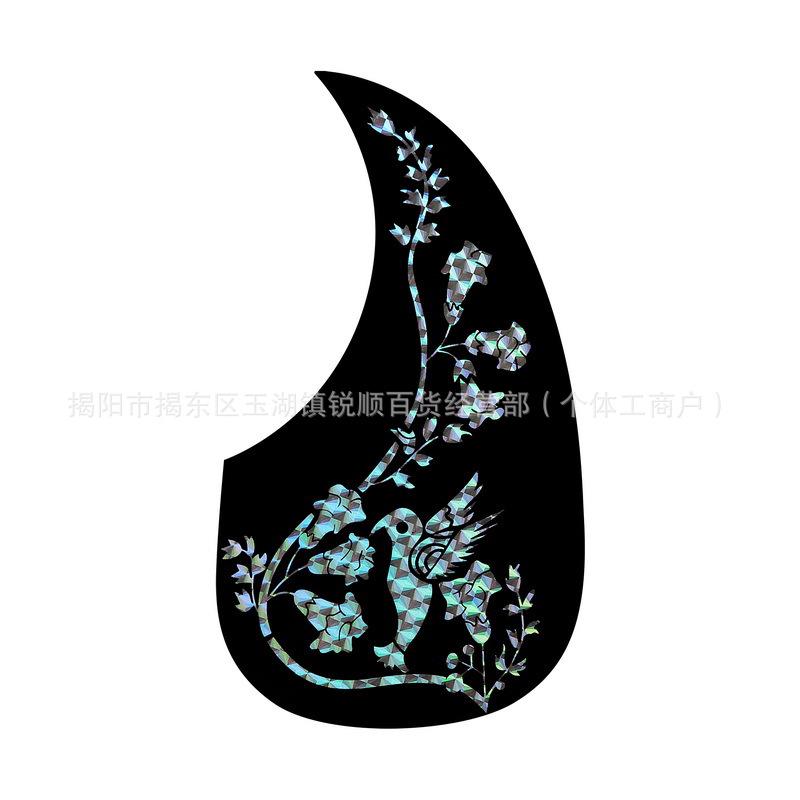 Colorful Painted Pickguard Accessories for 38" 40" 41" Acoustic Guitars