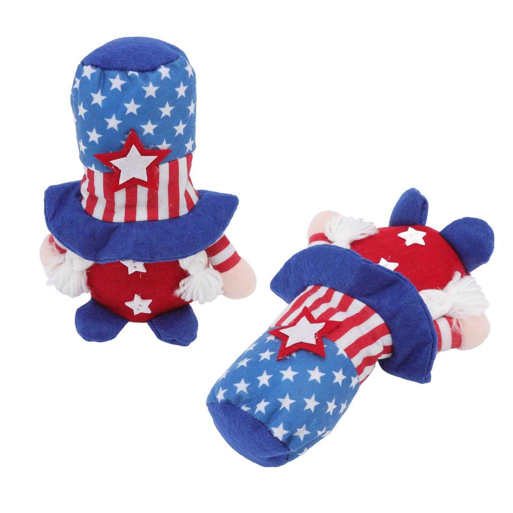 4th of July Patriotic Gnome Decorations Independence Day Party Ornaments Faceless Doll Holiday Gift Props Blue Star Hat