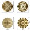 Gold Wall Ornament Iron Wrought Wall Pendants Modern Wall Hanging Decoration  Home Decoration