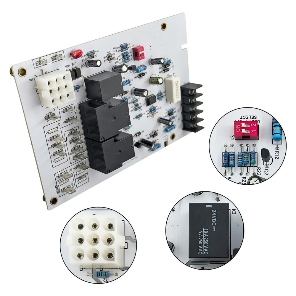 Part ST9103A1002 Oil Furnace Circuit Control Board For Honeywell Fan Timer Part