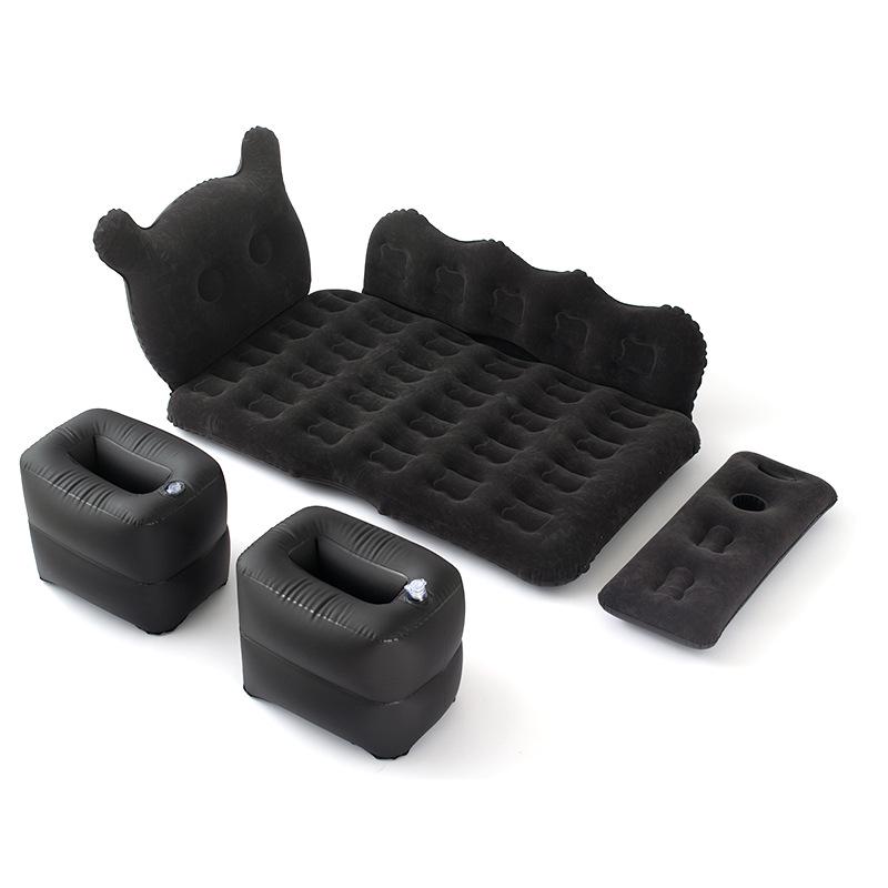 Cartoon Folding Inflatable Car Mattress for SUV and Sedan