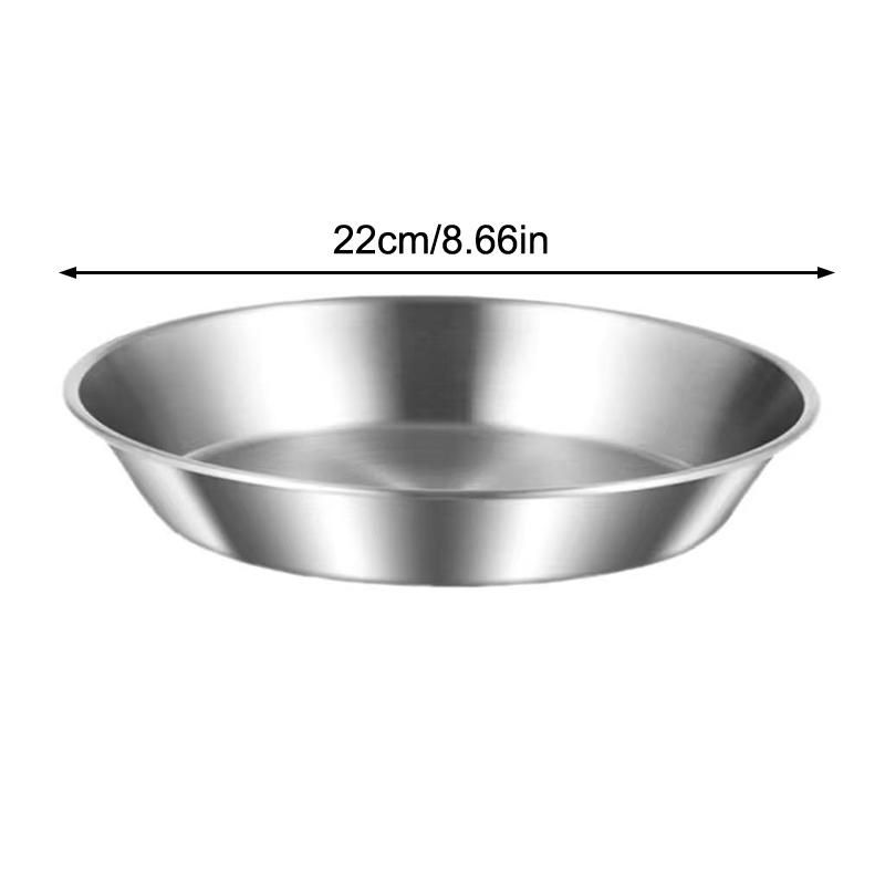 Reusable Stainless Steel Filter Tray Disk - round Mesh Basket for Frying Grilling Kitchen Strainer Fruit & Vegetable WaterFilter