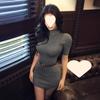 Royal Sister Spice Girl Pure Desire Wind Hip-wrapped Gray Dress Women's Semi-turtleneck Design Sense Slim Fit and Thin Half-sleeved Short Skirt