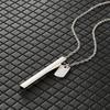 Meditation Mindfulness Breathing Necklace Stainless Steel Whistle Pendant Necklaces Breathing Exercise for Relaxation