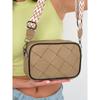 Äkta Läder Damväskor Tide Mode Enkel Axelremsväska Crossbody Huvudlager Nötskinn Liten Fyrkantig Väska