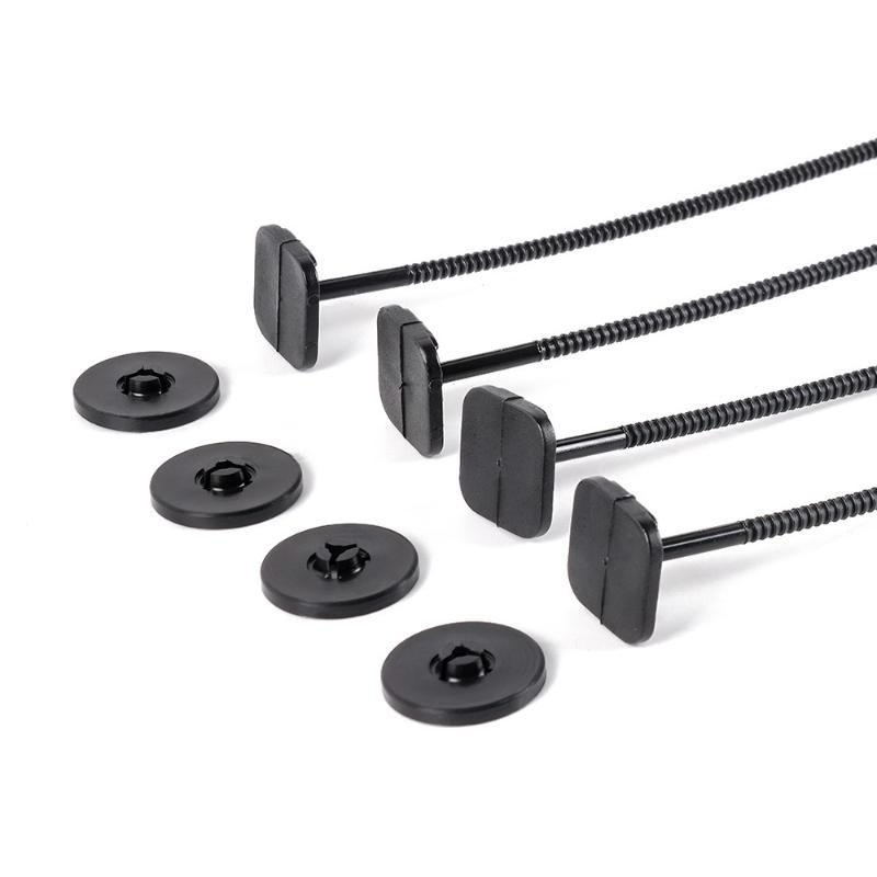 Electric Radiator Fan Tie Strap Mounting Kit Zip Ties Straps Tabs Springs For Car Air Conditioning Radiator Fan Accessories