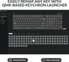 V6 Max QMK Plná velikost Bezdrátová Vlastní Mechanická US RGB Hot Swap Kompatibilní Gateron Jupiter Mechanická s Těsněním Kompatibilní s Windows Linux Jupiter