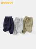 DUUDUU 2025 Quilted Warm Baby Pants - New Autumn/Winter Style for Kids